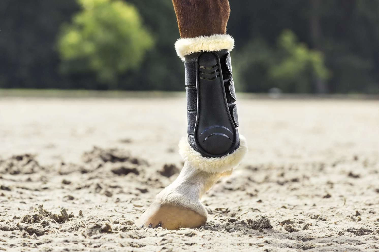 Catago Faux Fur Dressage Boots - Image 3