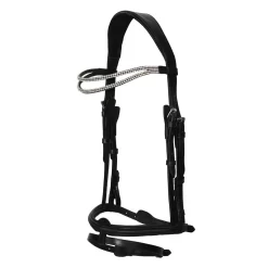 Hilbar Royal Exklusiv Bridle – Black With Brilliant Wave