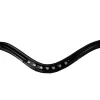 Hilbar Royal Exklusiv Browband – Patent Leather Diamond Curve