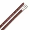 Bates Stirrup Leathers With Contrast Stitching