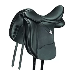Bates Wide Dressage+ Saddle With Luxe Leather
