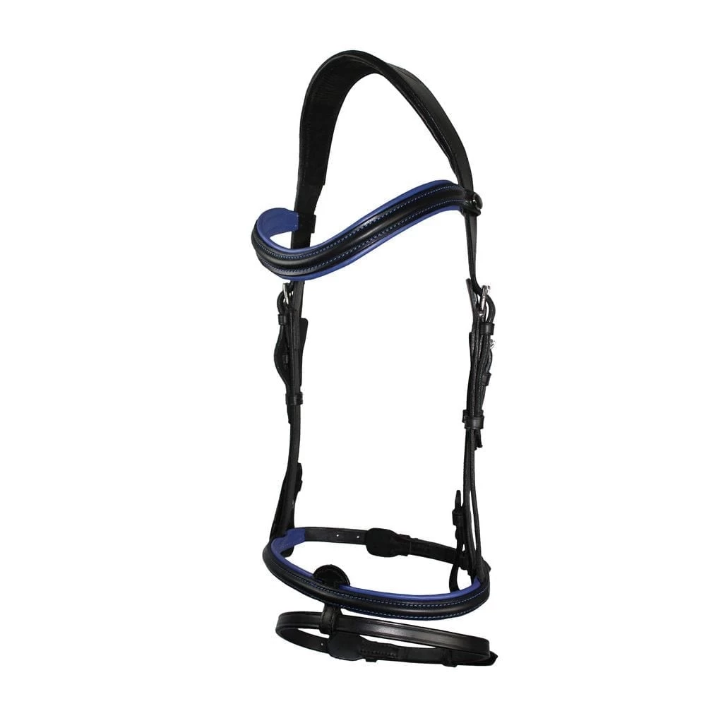 Hilbar Royal Exklusiv Bridle – Blue Padding