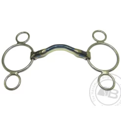 Bombers 3 Ring Happy Tongue Bit