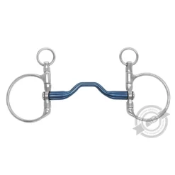 Bombers DC Dressage Happy Tongue Straight Swivel Bit