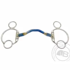 Bombers Eggbutt 2.5 Ring Happy Tongue Bit