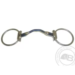 Bombers Eggbutt Loose Ring Happy Tongue Bit