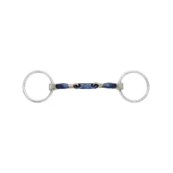 Bombers Loose Ring Bridoon Control Plate Dressage Bit