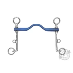 Bombers Weymouth Round 55 Titanium Happy Tongue Straight Bit