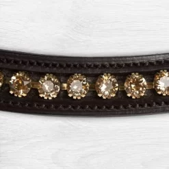 Kieffer Browband – Comfort Paris (Light Brown Ultrashine Crystals)