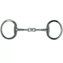 Can-Pro Eggbutt Flat Ring French Link Snaffle Bit