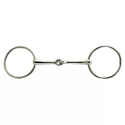 Can-Pro Light Weight Loose Ring 2.5″ Ring Snaffle Bit
