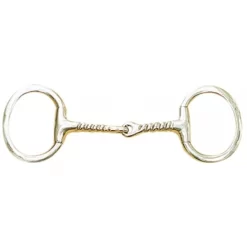 Cavalier Corkscrew Eggbutt Snaffle Bit