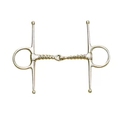 Cavalier Corkscrew Full Cheek Eggbutt Bit