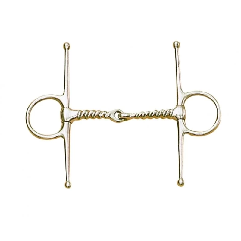 Cavalier Corkscrew Full Cheek Eggbutt Bit