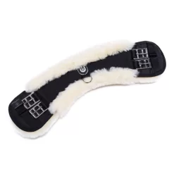 Christ Lammfelle Moonshape Sheepskin Dressage Girth