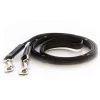 Eques Anti-Slip Reins With Stoppers And Snap Hooks