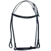 Eques Elegant Bridle In Black Leather