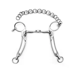 Fager Julie Stainless Steel Double Jointed Icelandic Bit