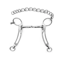 Fager Julie Stainless Steel Single Jointed Icelandic Bit