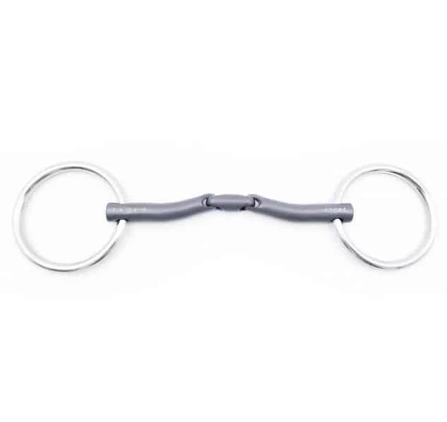 Fager Mary Titanium Loose Ring Bradoon Bit