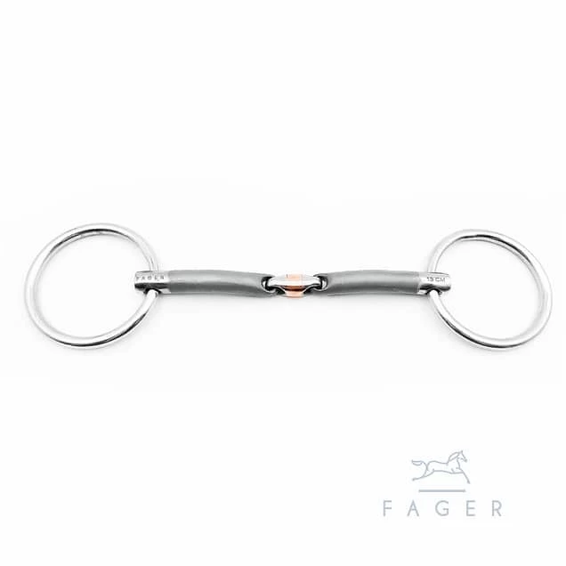 Fager Oliver Sweet Iron Loose Ring Bradoon Bit