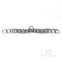 Fager Silver Curb Chain