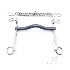 Fager Sofia Titanium Weymouth Bit