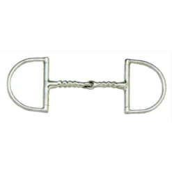 Ger-Ryan Corkscrew Dee Hunter Snaffle Bit