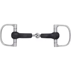 Ger-Ryan D-Ring Rubber Snaffle