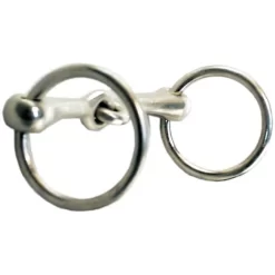 Ger-Ryan Loose Ring Chrome Snaffle Bit