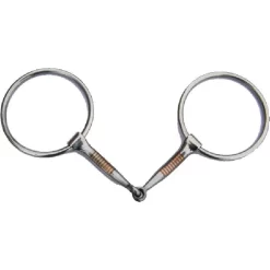 Ger-Ryan Loose Ring Snaffle Bit With Copper Inlay