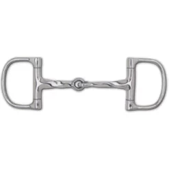 Ger-Ryan Slow Twist Snaffle Dee Bit