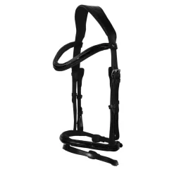 Hilbar Royal Exklusiv Bridle – Glossy Black