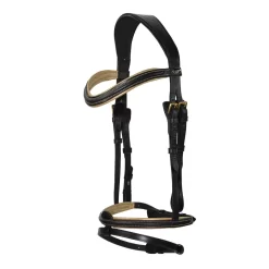 Hilbar Royal Exklusiv Bridle – Gold Padding
