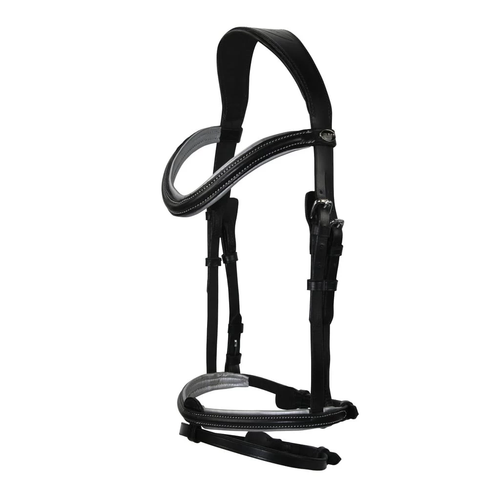 Hilbar Royal Exklusiv Bridle – Silver Padding