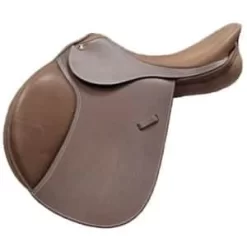 Intrepid Gold Printed Leather Saddle
