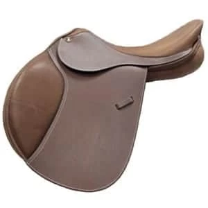 Intrepid Gold Printed Leather Saddle