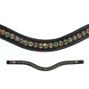 Kieffer FlexiLoop Browband – Large Crystal Golden Forest