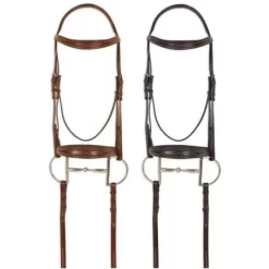 Pessoa Pro Fancy Stitched Tapered Bridle