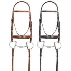 Pessoa Pro Fancy Stitched Wide Nose Bridle
