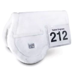 Toklat Medallion Fleece Close Contact Shaped Saddle Pad With Number