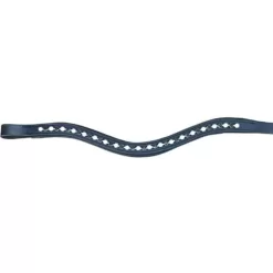 VALS Browband – Black And White Stones