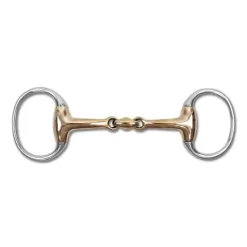 Waldhausen Cupris Double Jointed Eggbutt Bit