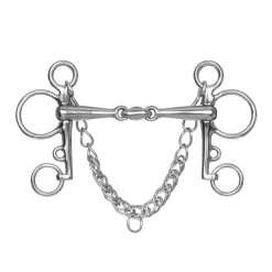 Waldhausen Oval Link Pelham Bit