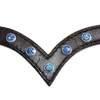Hilbar Royal Bridle – Blue Diamond (V Browband)