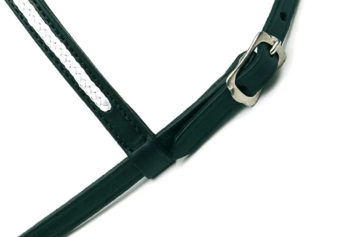 Hilbar Royal Bridle – White Braided